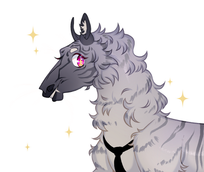 Shaded bust